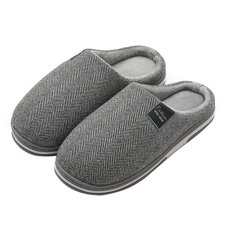 Pantoufles D'hiver En Fourrure Pour Hommes Et Femmes, Chauss... - 3