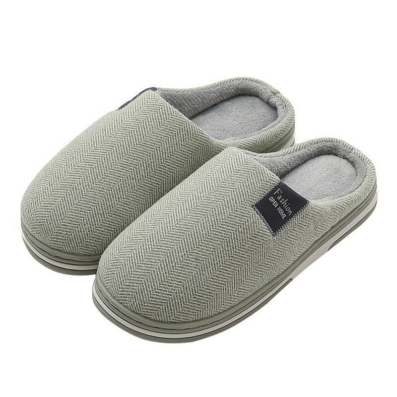 Pantoufles D'hiver En Fourrure Pour Hommes Et Femmes, Chauss... - 9