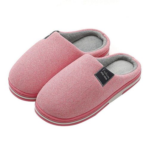 Pantoufles D'hiver En Fourrure Pour Hommes Et Femmes, Chaussures Souples Antidérapantes, Talon Plat, Pour Chambre Coucher