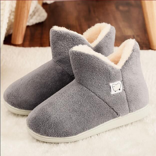 Pantoufles D'hiver En Peau De Mouton Pour Femmes, Pantoufles...