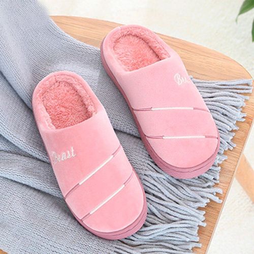 Pantoufles D'hiver En Peluche Pour Femmes Et Hommes, Antidérapantes, Douces, Pour Couples, 2021 - 46-47
