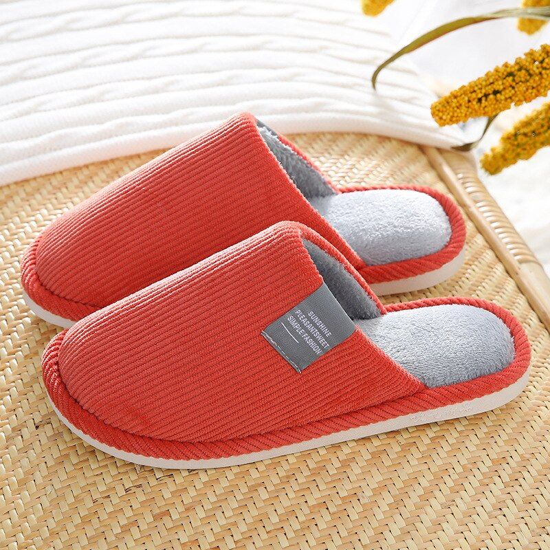 Pantoufles D'hiver En Peluche Pour Femmes, Chaussures D'int... - 8