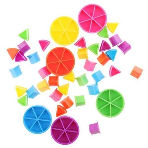 4x 42 Pieces Multicolor Trivial Pursuit Replacement Game Pieces Pie Wedges