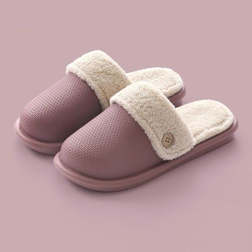 Pantoufles D'hiver En Peluche Pour Hommes Et Femmes, Pantoufles D'intérieur Imperméables Et Antidérapantes, Marque Haut De Gamme, Chaussures De Luxe Pour Couples, 44, Nouvelle Collection 2021