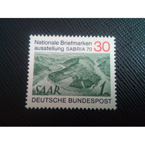 Timbre Allemagne / Rfa Yt 482 Timbre Sarre Numéro 171 1970 (140106)