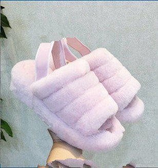 Pantoufles D'hiver Pour Femmes, Chaussures Chaudes En Coton ... - 2