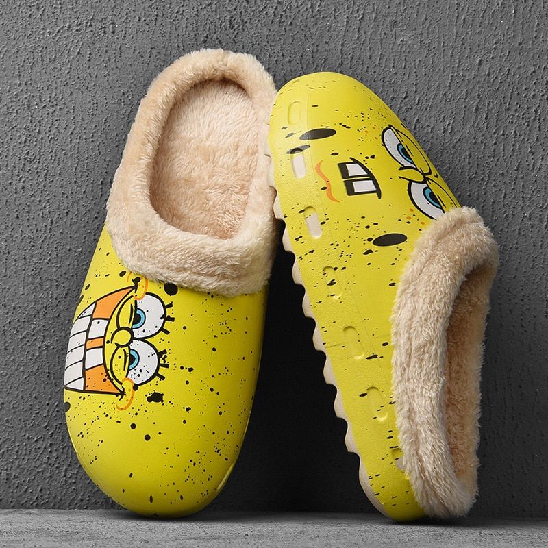 Pantoufles D'hiver Pour Hommes, Nouvelles Pantoufles Chaudes... - 6
