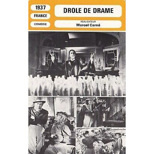 Fiche Monsieur Cinema Drôle De Drame (1937)