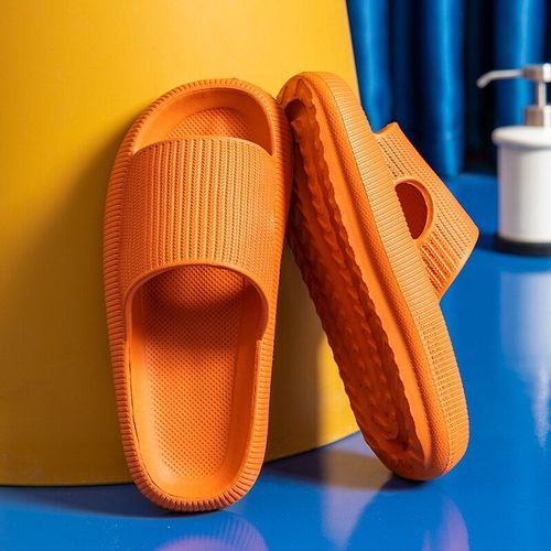 Pantoufles D'intérieur Plateformepaisse Pour Homme Et Femme, Antidérapantes, Chaussures Pour La Maison Et La Salle De Bain