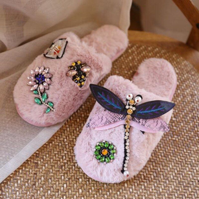 Pantoufles D'intrieur Antidrapantes Pour Femmes, Chaussure... - 3