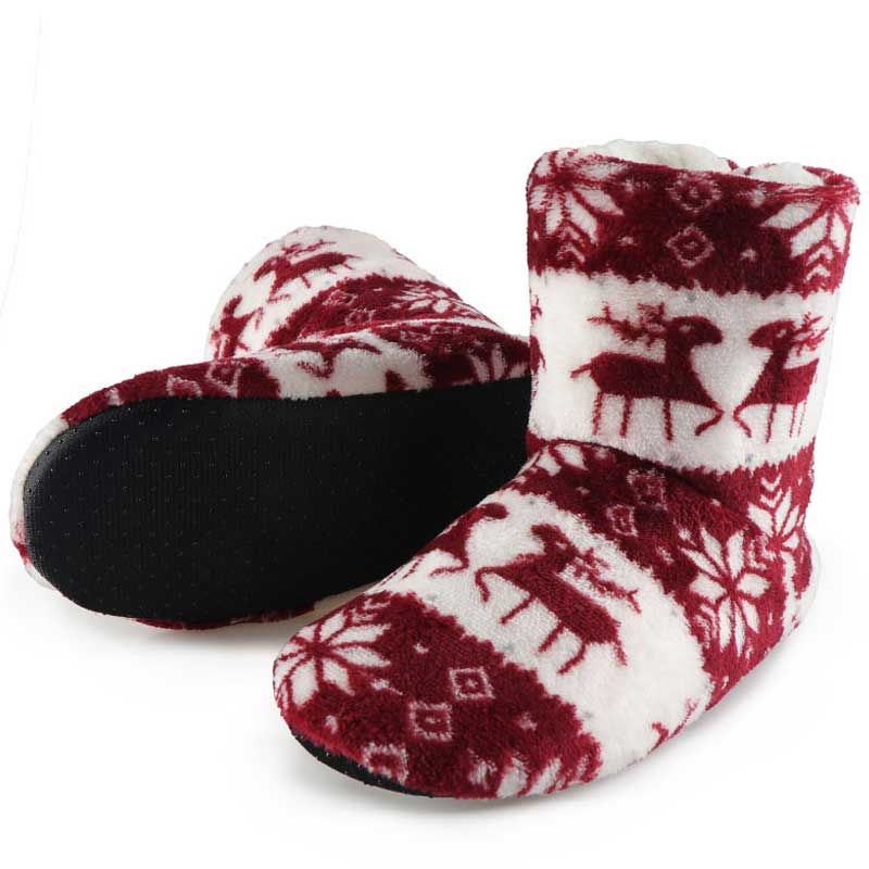 Pantoufles D'intrieur De Nol Pour Femmes, Chaussures D'hiv... - 2