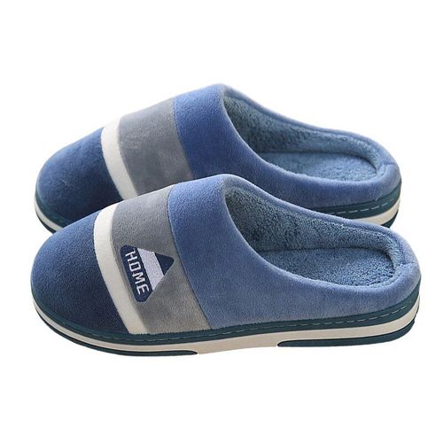 Pantoufles D'intérieur D'hiver Pour Femmes Et Hommes, Pantoufles De Maison En Peluche De Coton Doux, Chaussures De Sol Antidérapantes, Pantoufles De Maison, Pantoufles En Peluche Pour Femmes Et Hommes - 46-47