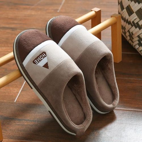 Pantoufles D'intérieur D'hiver Pour Femmes Et Hommes, Pantoufles De Maison En Peluche De Coton Doux, Chaussures De Sol Antidérapantes, Pantoufles De Maison, Pantoufles En Peluche Pour Femmes Et Hommes