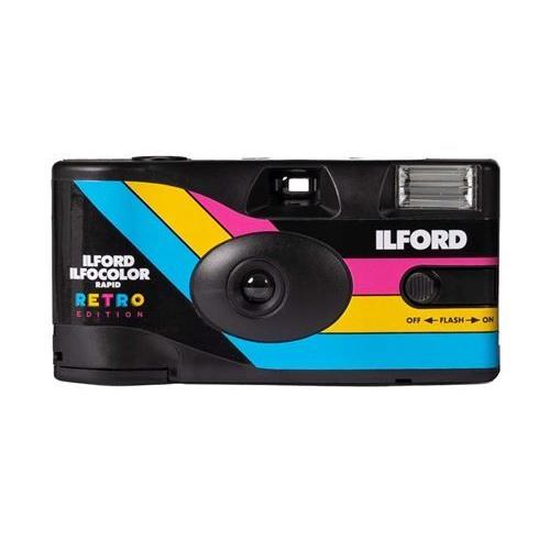 Appareil photo jetable Ilford Ilfocolor Rapid Retro avec 27 poses