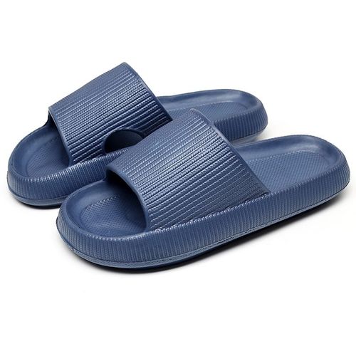 Pantoufles D'intérieur En Eva Antidérapantes Semellepaisse Pour Femme, Chaussures Souples Utiles Pour Ne Pas Glisser La Maison Et Dans La Salle De Bain, Modèle Pour Dame