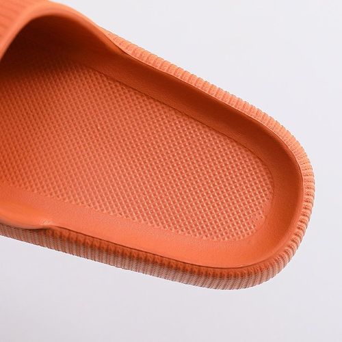 Pantoufles D'intérieur En Eva Antidérapantes À Semelle Épaisse Pour Femme, Chaussures Souples Utiles Pour Ne Pas Glisser À La Maison Et Dans La Salle De Bain, Modèle D'été Pour Dame - 46-47