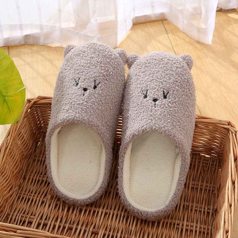 Pantoufles D'intrieur En Coton Pour Hommes Et Femmes, Chaus... - 9
