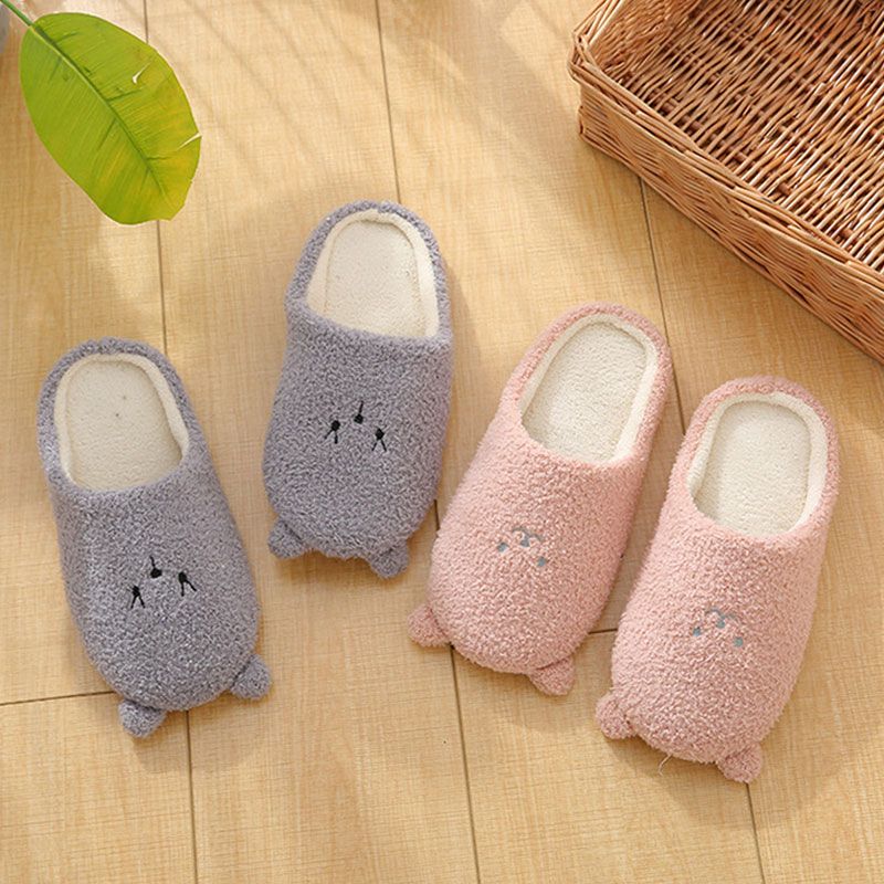 Pantoufles D'intrieur En Coton Pour Hommes Et Femmes, Chaus... - 10