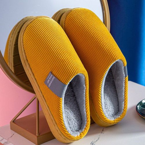 Pantoufles D'intérieur Pour Femmes, Pantoufles D'hiver Unisexes, Chat De Dessin Animé, Pantoufles Douces Enfiler, Fourrure Moelleuse, Chaussures Chaudes D'intérieur