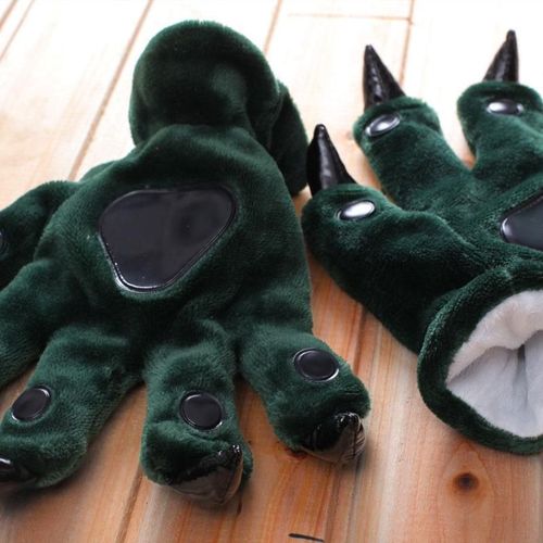 Pantoufles D'intérieur Souples Pour Enfants, Chaussures Mignonnes Pour Garçons Et Filles, Dessin Animé Licorne, Point, Patte De Tigre, Chaudes Pour La Maison, Hiver