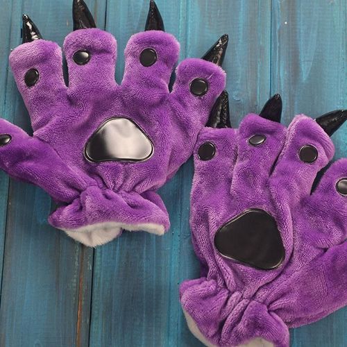 Pantoufles D'intérieur Souples Pour Enfants, Chaussures Mignonnes Pour Garçons Et Filles, Dessin Animé Licorne, Point, Patte De Tigre, Chaudes Pour La Maison, Hiver