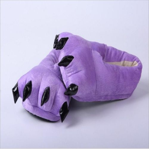 Pantoufles D'intérieur Souples Pour Enfants, Chaussures Mignonnes Pour Garçons Et Filles, Dessin Animé Licorne, Point, Patte De Tigre, Chaudes Pour La Maison, Hiver