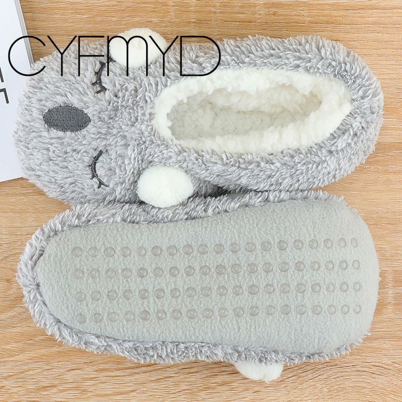 Pantoufles D'hiver En Daim  Semelle Souple Pour Femme, Chau... - 8