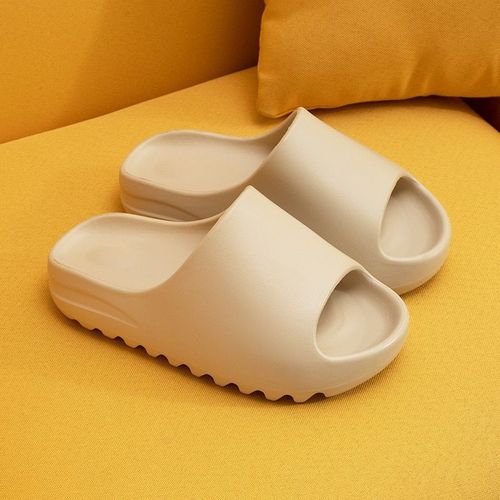 Pantoufles En Eva Semellepaisse Et Antidérapante Pour Homme Et Femme Chaussures De Maison, Souples, D'intérieur, Plates, De Plage, Tongs Légères