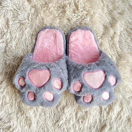 Pantoufles En Fourrure De Dessin Animé Alpaga Pour Femmes, Mignonnes Pantoufles D'hiver Chaudes Et Moelleuses Pour Parents Et Enfants, Pantoufles D'intérieur Pour Chambre Coucher Pour Filles