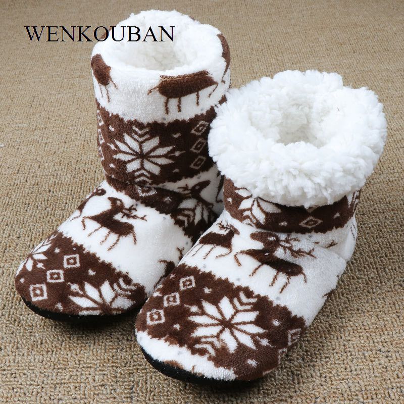 Pantoufles En Fourrure D'hiver Pour Femmes, Pantoufles Chaud... - 7