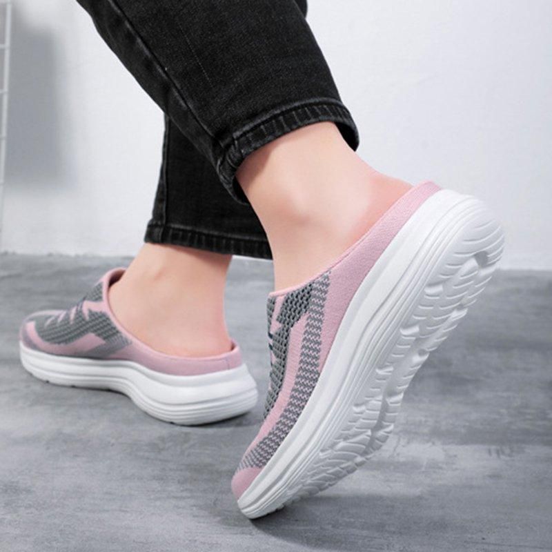 Pantoufles Lgres  Bout Rond Pour Femmes, Mules Plates, Pa... - 9