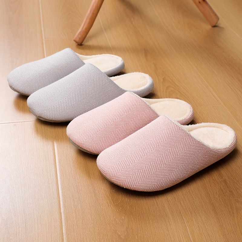 Pantoufles Plates En Peluche Pour Femmes, Lgres, Douces, C... - 9