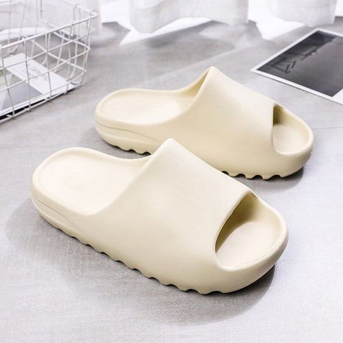 Pantoufles Unisexes Pour Hommes Et Femmes, Tongs Plate-forme, Bouche De Poisson, Cool Diapositives De Plage Douces Antidérapantes, Mignonnes Sandales De Dessin Animé Pour La Maison