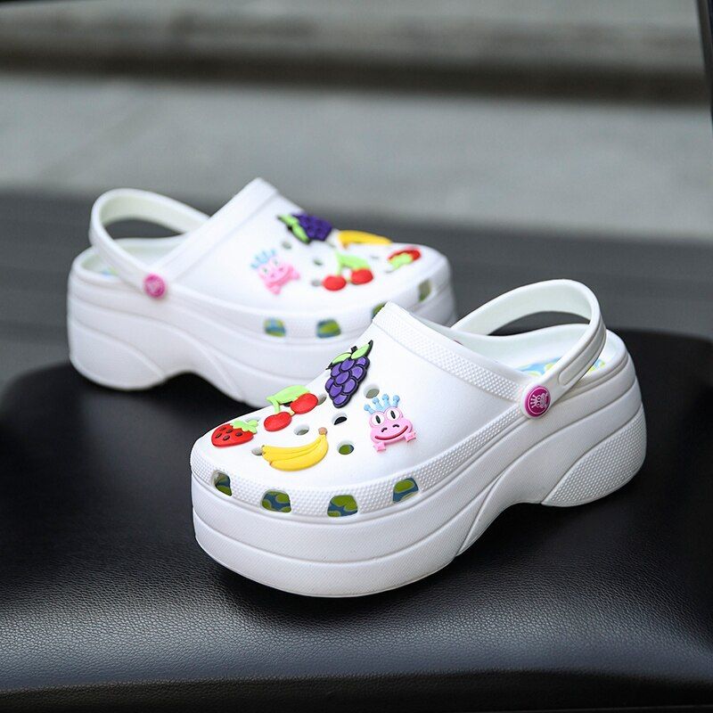 Sabots D't  Semelles Compenses Pour Femmes, Chaussures D...