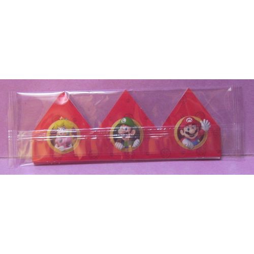 Couronne " Personnages Mario , Luigi, Yoshi... / Nintendo " - 54 X 5 Cm (3 Plis)
