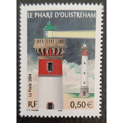 Timbre N° 3715 - Phare D' Oustreham - 2004