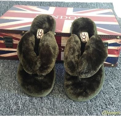Sandales En Fourrure De Raton Laveur Pour Femmes, Chaussures...