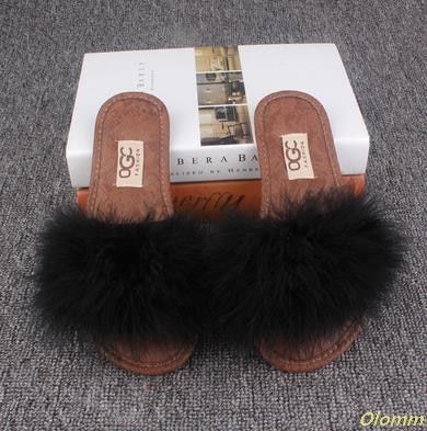 Pantoufles En Peluche De Coton Pour Femmes, Chaussures Plate... - 4