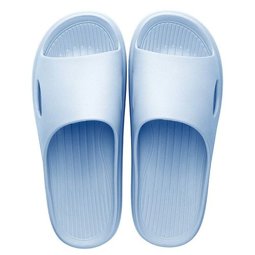 Sandales Unisexes Plateformepaisse Pour Femmes, Sandales De Plage Semelle Souple Eva, Chaussures Antidérapantes Pour Salle De Bain Intérieure Pour Hommes Et Femmes