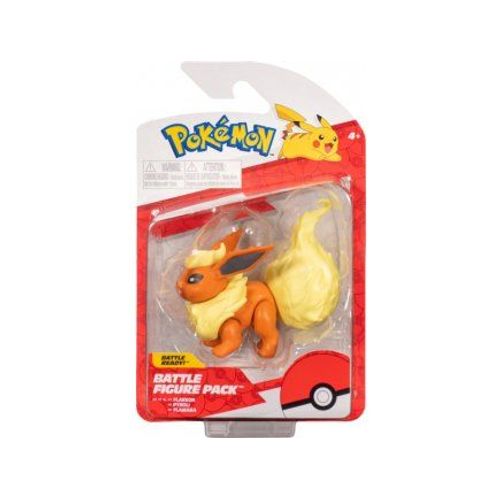 Coffret Pokemon Pyroli - Figurine De Combat - Pokemon Orange Et Jaune - Jouet Garcon