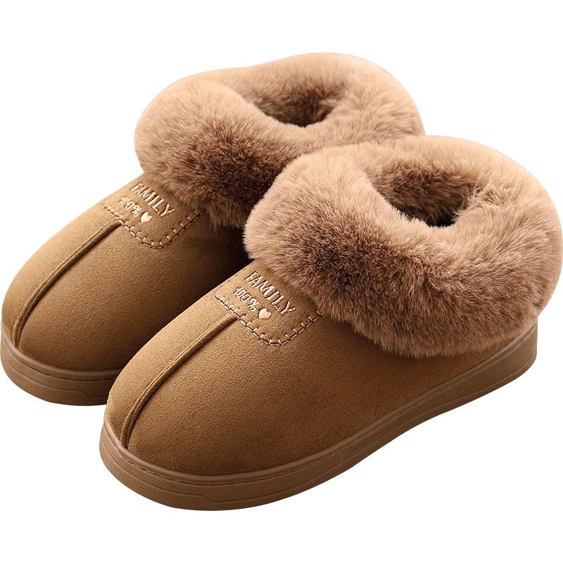 Winter 2021 Warm Soft Women's Fashion And Indoor Plush Slipp... - 4