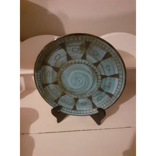 Assiette "Maunier" Valauris