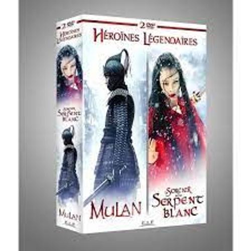 Héroïnes Légendaires - Coffret : Mulan + Le Sorcier Et Le Serpent Blanc - Pack