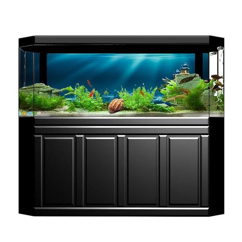 Aquarium 3d Fond Autocollant Fish Tank Décoration Murale Peinture Pvc S
