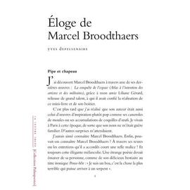 Marcel Broodthaers pas cher - Achat neuf et occasion | Rakuten