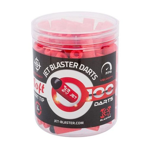 Quick Dart - Munitions Pour Jet Blaster Rouge