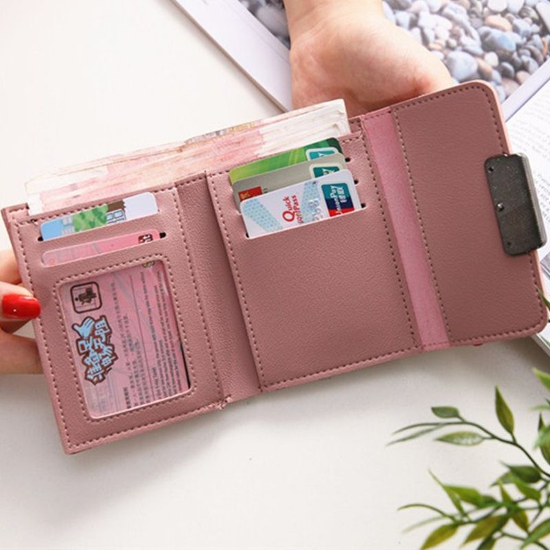Portefeuille Pour Femmespetit Porte-monnaie Dcontractsolid... - 4