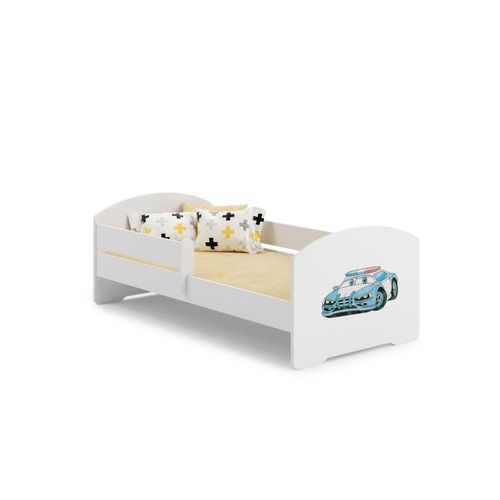 Lit Enfant + Matelas + Barriere De Securite 140x70