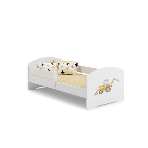 Lit Enfant + Matelas + Barriere De Securite 160x80