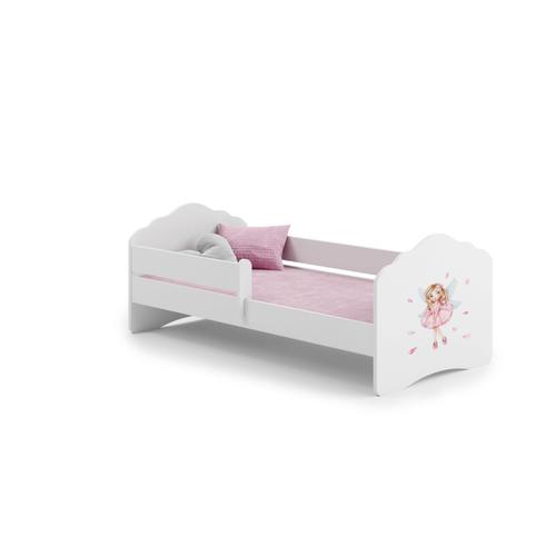 Lit Enfant + Matelas + Barriere De Securite 160x80